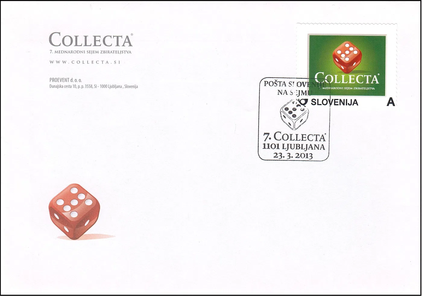 POŠTA SLOVENIJE NA SEJMU COLLECTA 2013  